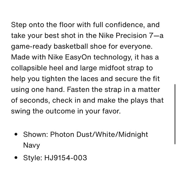 NWT Nike Precision 7 EasyOn - Men’s 9.5 - Picture 9 of 10